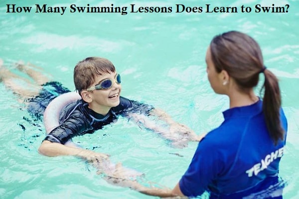 How many swimming lessons does learn to swim?