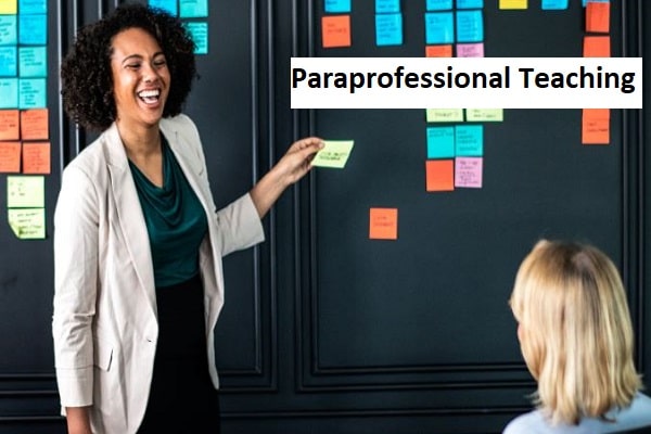 does being a paraprofessional count as teaching experience