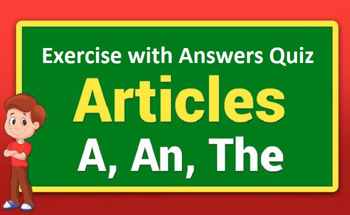 Article Exercise With Answers