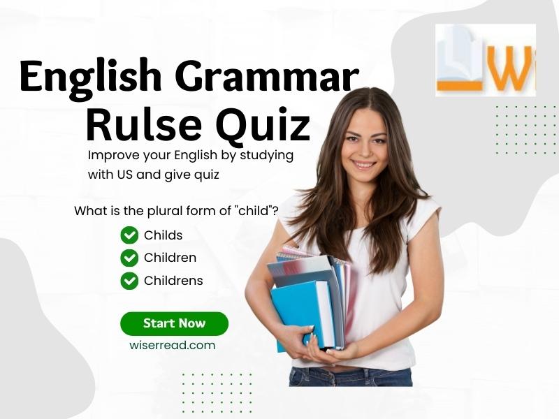 English Grammar Rulse Quiz