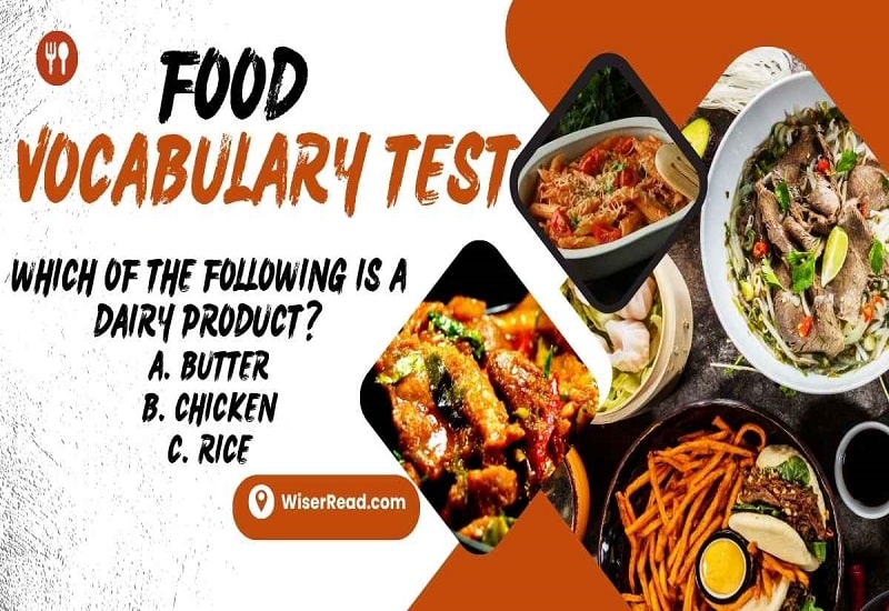 Food Vocabulary test