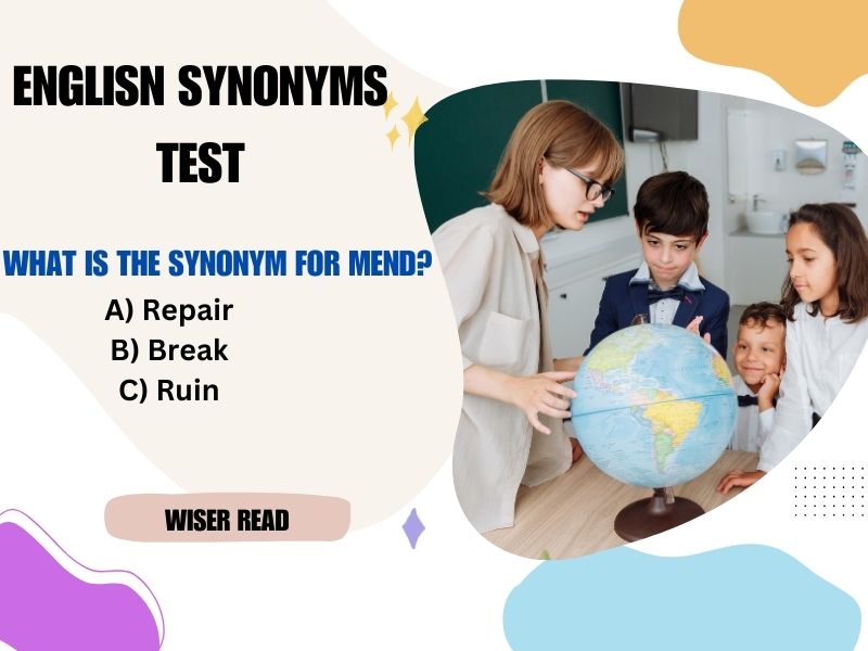 English Synonyms Test