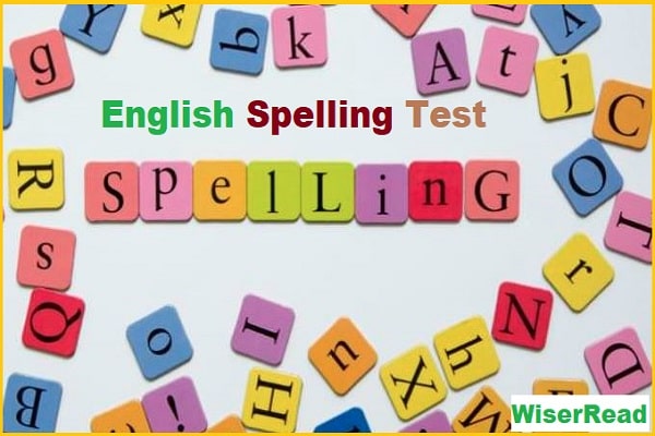 English Spelling Test