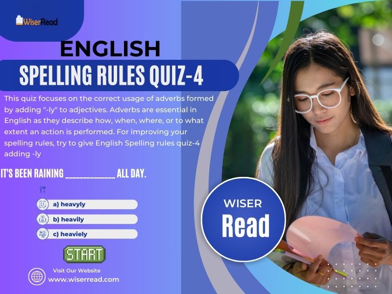 English Spelling Rules Quiz-4