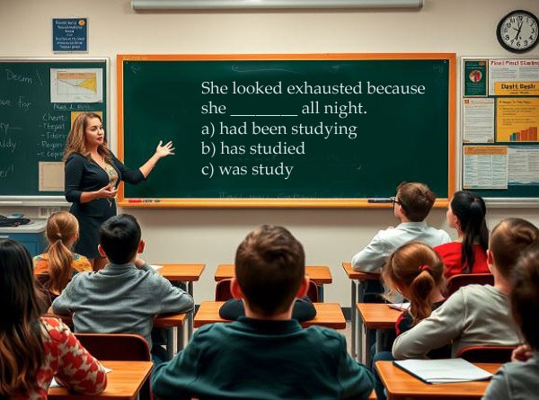 Past Perfect Continuous quiz