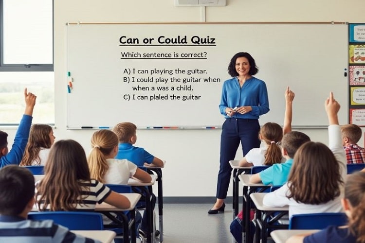 Can or Could Quiz