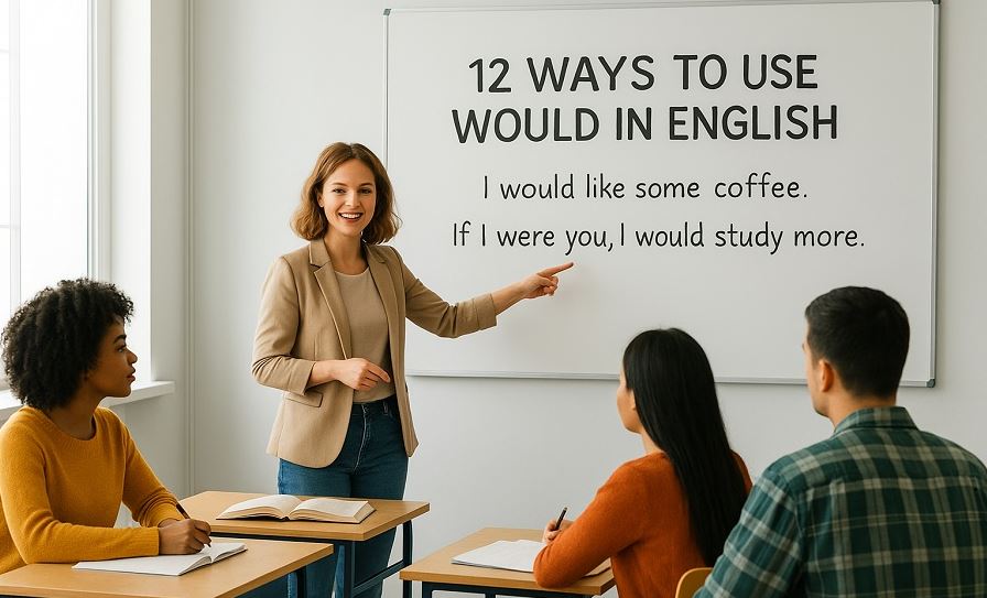 12 ways to use Would in English