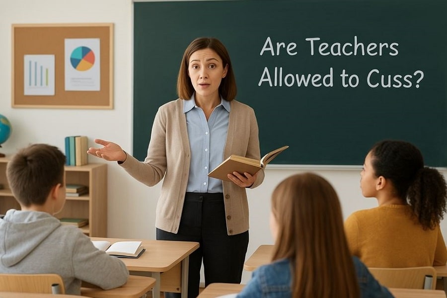 Are Teachers Allowed to cuss