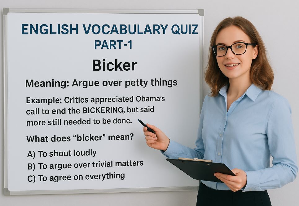 English Vocabulary Quiz Part-1