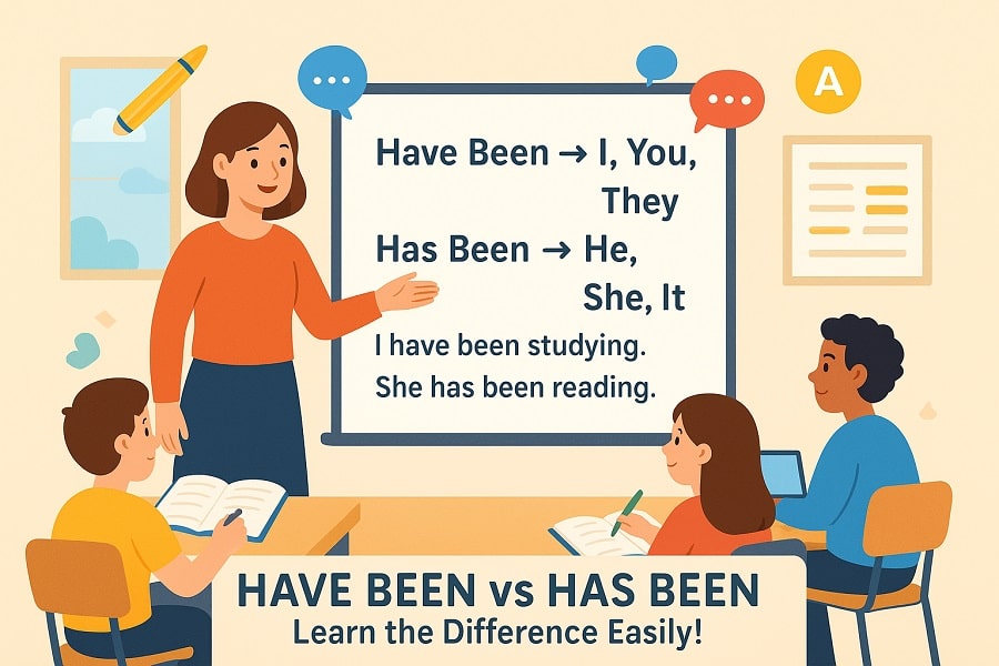 Have been VS Has been