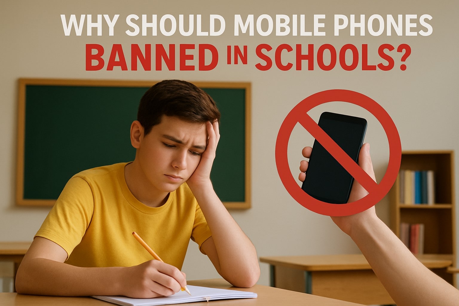 Why Mobile phones should be banned in schools?