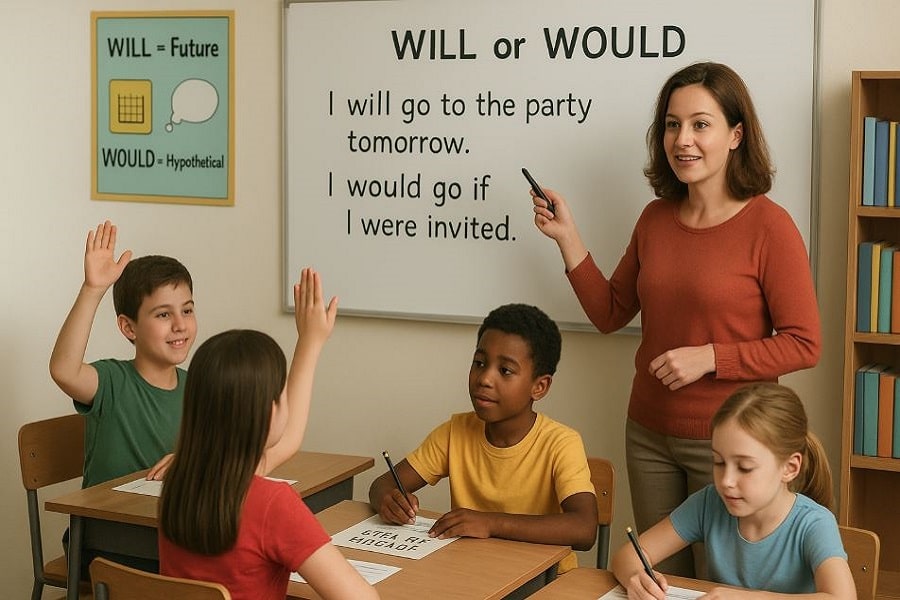 Will or Would Exercises