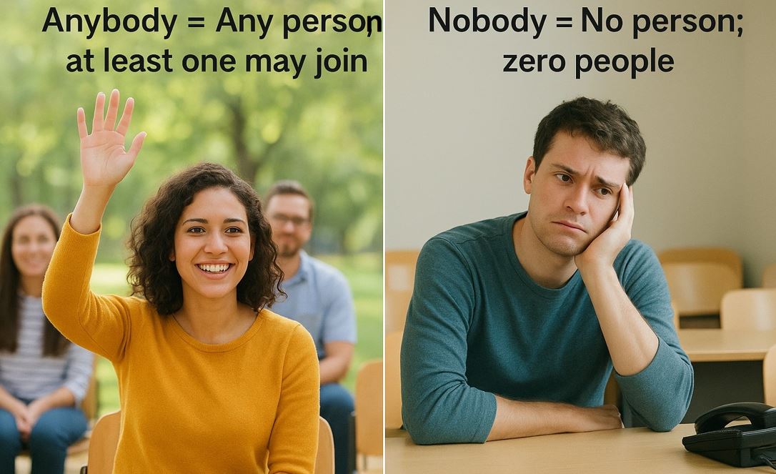 Anybody VS nobody