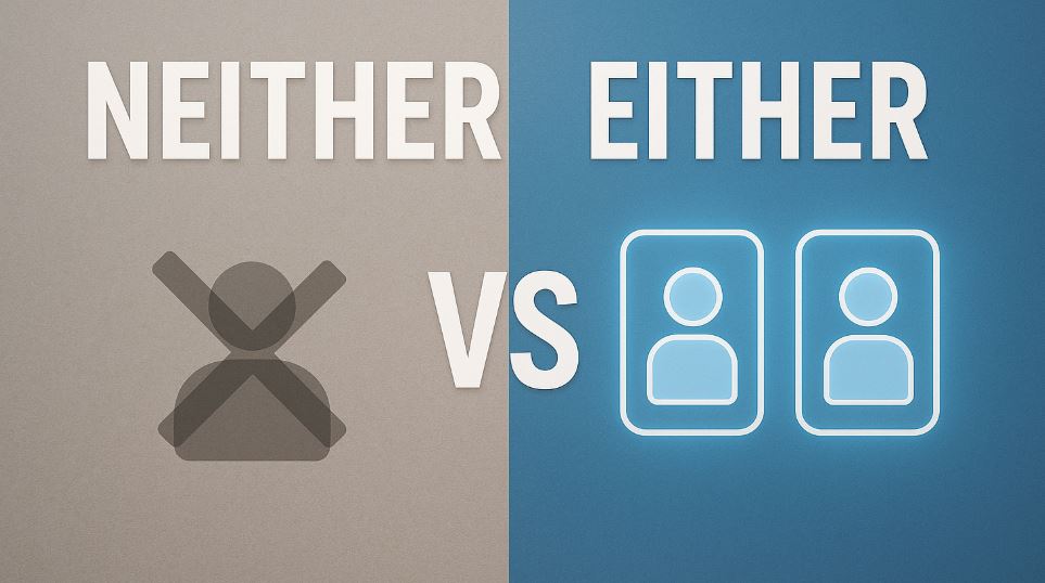 Neither VS Either