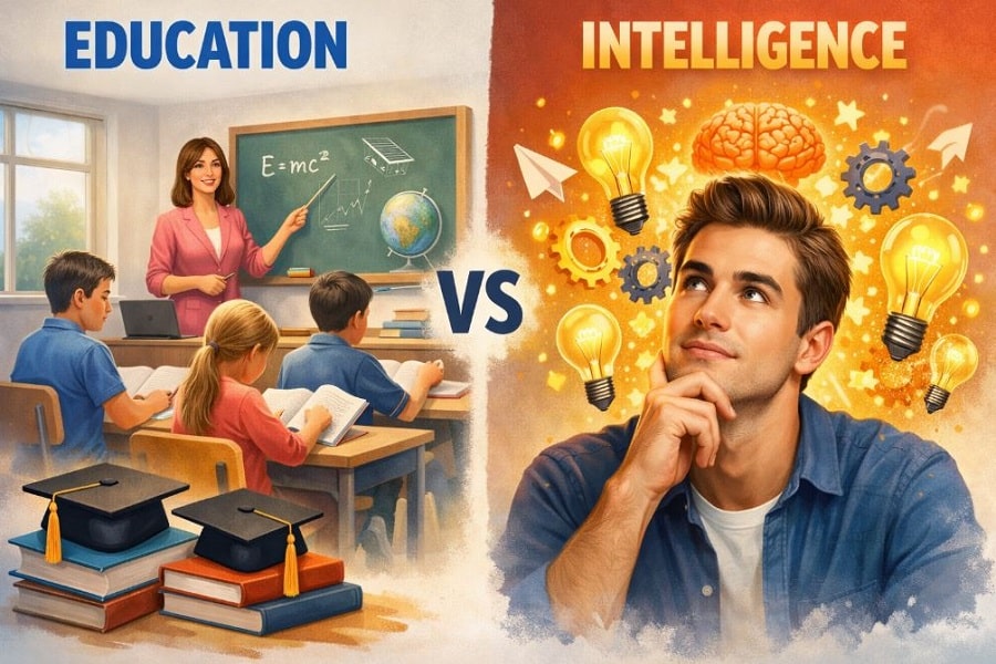 Education VS Intelligence
