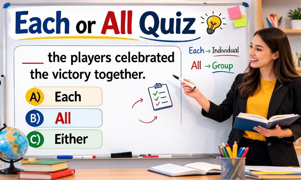 Each or All Quiz