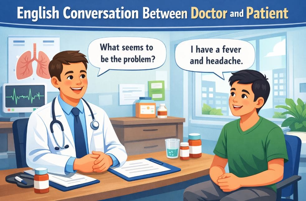 English Conversation Between Doctor and Patient