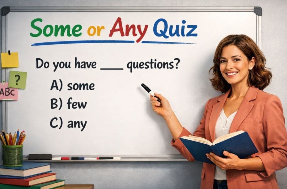 Some or Any Quiz
