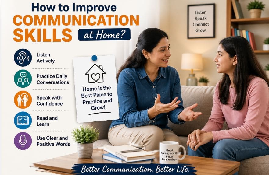 How to Improve Communication skills at home