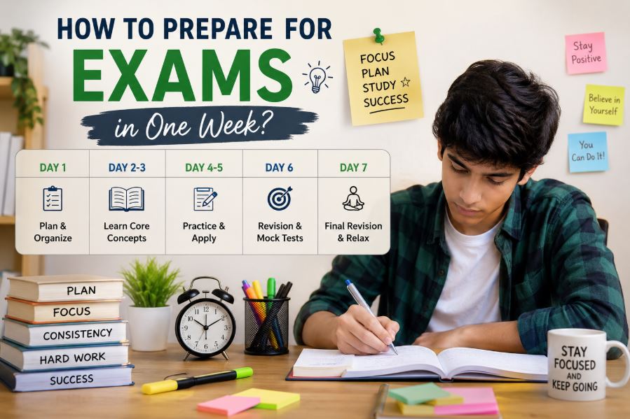 How to prepare for exams in one week