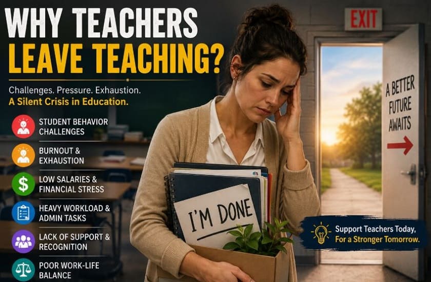 Why Teachers Leave Teaching