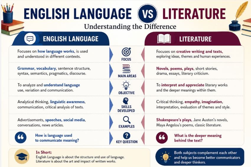 English Language VS Literature