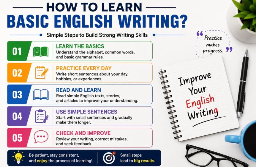 How to Learn Basic English Writing?